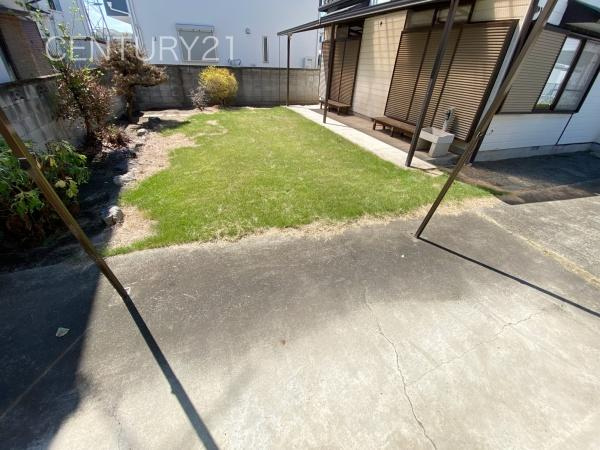 前橋市上新田町中古一戸建ての庭