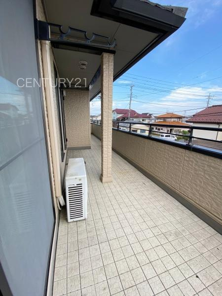 高崎市中泉町中古一戸建てのバルコニー