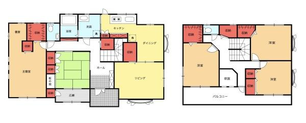 高崎市中泉町中古一戸建ての間取り