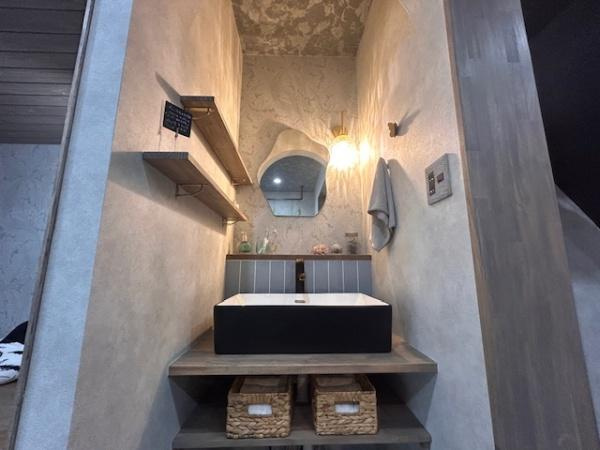 【独立洗面台】