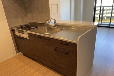 【キッチン】 | A.WAVE 箱崎南 | シンプルな清潔感のあるキッチンです！