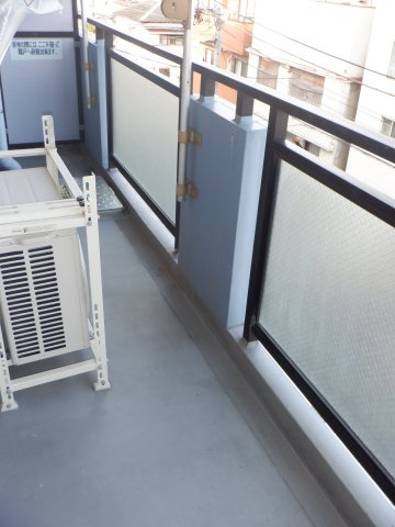 セザール本所吾妻橋のバルコニー