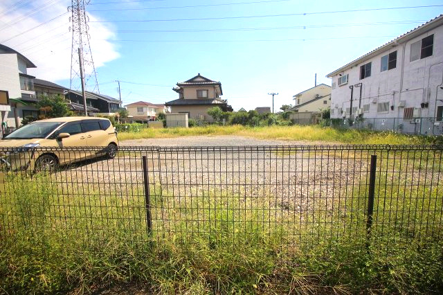 下野市駅東４丁目の外観|敷地を西側から撮影（2025年9月撮影）