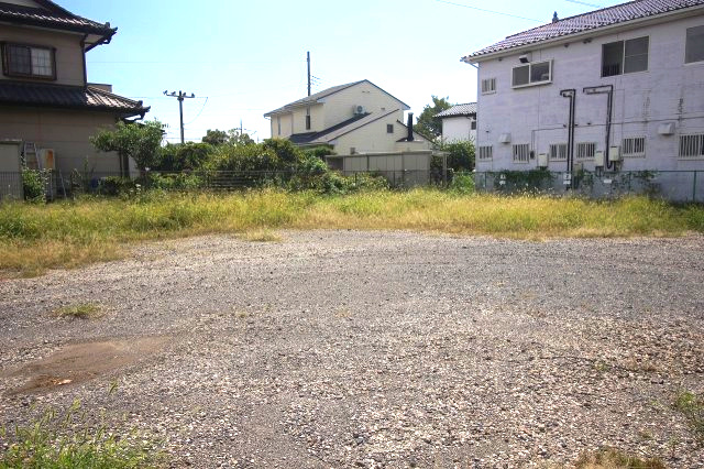 下野市駅東４丁目の外観|現地を北西側から撮影（2025年9月撮影）