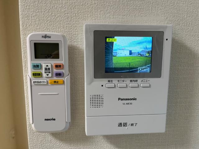 ウエストウイングⅣのセキュリティ|カメラ付きインターフォン