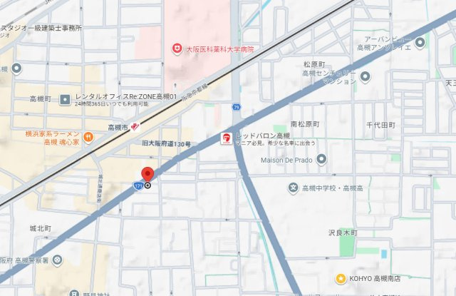 ジュネス京口のバルコニー