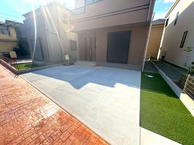 三木市緑が丘町本町　全3-2号棟の庭