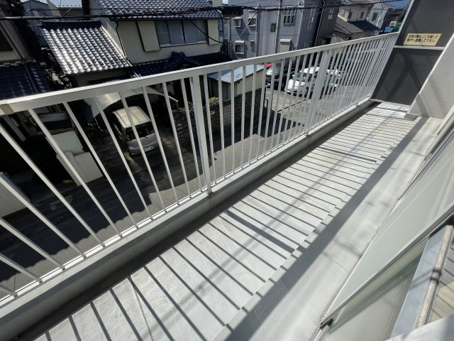 幸和ハイツのバルコニー|同マンション、別部屋の参考写真です。現状優先となります。