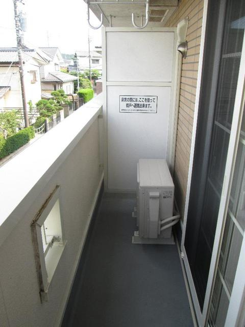 サンクレスト長清水のバルコニー