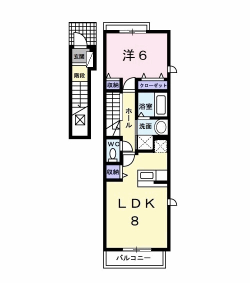 サンクレスト長清水の間取り