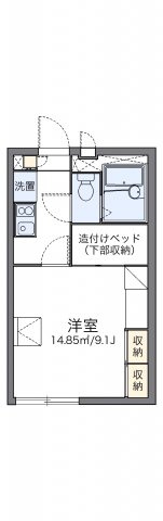 レオパレスＫＫＧ・ＣＯＭの間取り