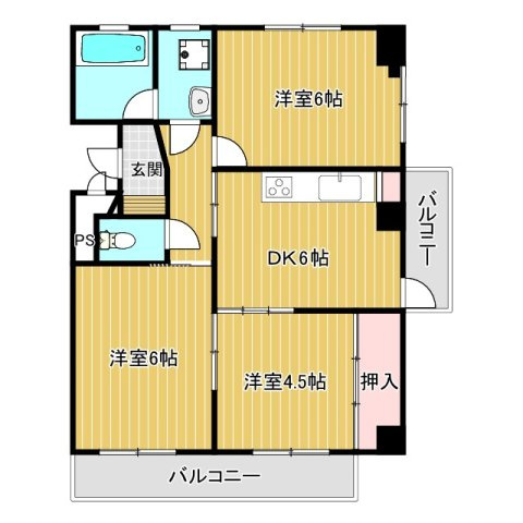 イブサン森孝新田の間取り