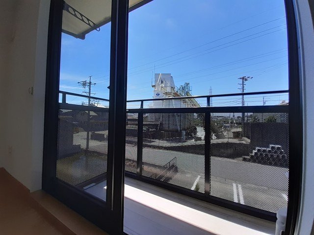 メゾンパレェのバルコニー