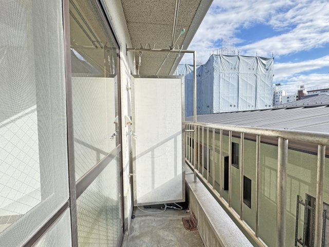 フジビルのバルコニー