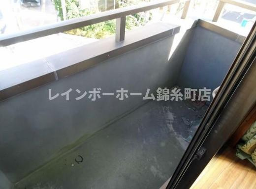 サンハイムのバルコニー