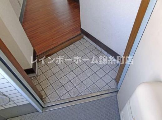 サンハイムの玄関