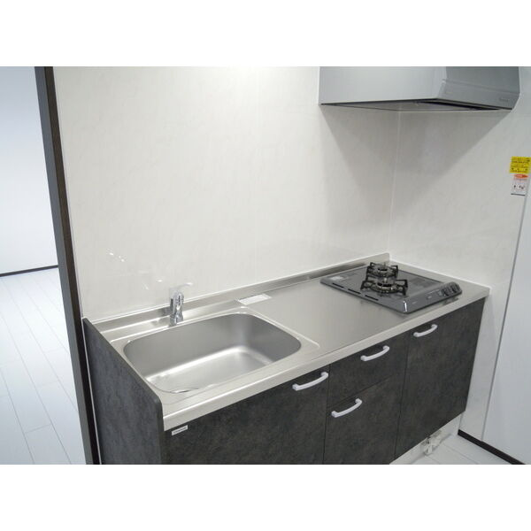 【新築】ニュースカイタウンA棟のキッチン