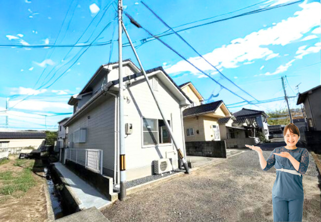 安城寺町中古戸建の外観