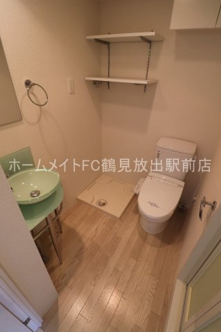 東大阪市高井田本通７丁目の賃貸マンションの洗面所
