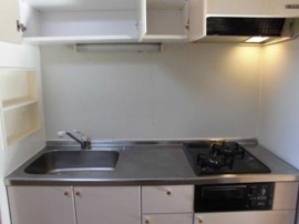 きれいなキッチンですよ