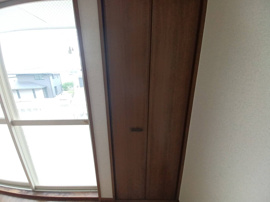 収納のためのスペースです