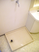 室内洗濯機置き場