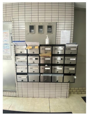 ヒカリビルの内装