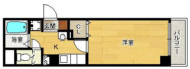 【間取り】 | アクティ北堀江