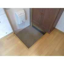 毎日通る玄関はこちらです