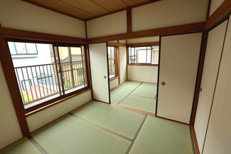 【和室】 | 堀貸家 | ２階4.5帖の続き間（・タタミ表替え・クロス、襖張替済）