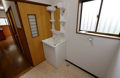 【洗面所】 | 堀貸家 | 洗面所（洗面化粧台交換済）