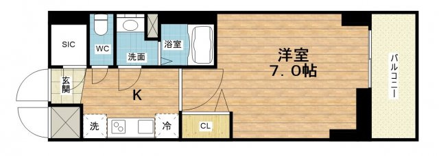 【間取り】 | City Lux Namba South