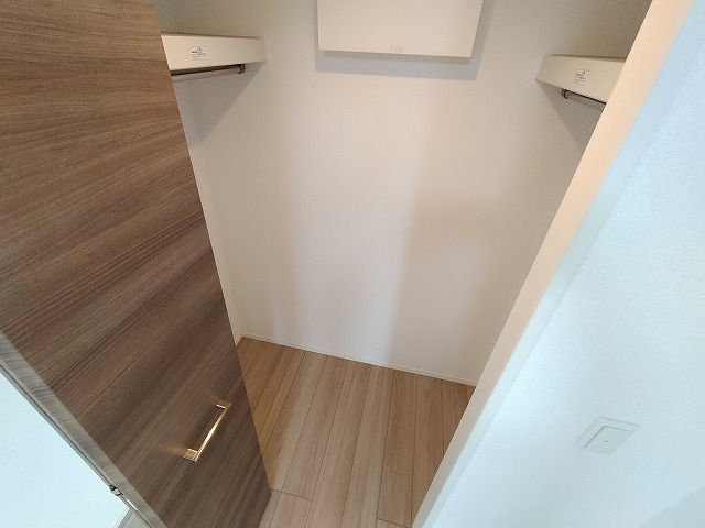 神戸市長田区川西通４丁目のアパートの収納|ウォークインクローゼット