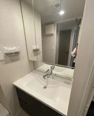 Alivis新江古田の洗面所