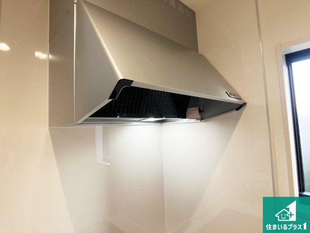 姫路市上大野　第４期　新築一戸建ての設備|汚れにくいスロットフィルタでお手入れラクラク！ＬＥＤ照明付き！