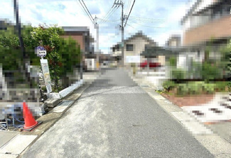 【前面道路含む現地写真】