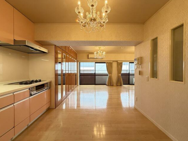 シャンボール大名D棟のキッチン