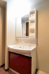 ブリリアントジュネス本町の洗面所