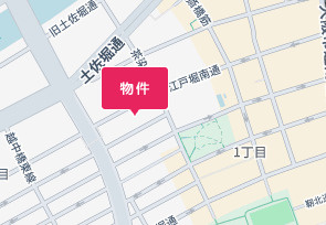 ＫＡＩＳＥＩ江戸堀の地図