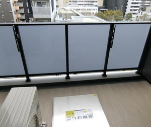 ルネフラッツ谷町四丁目のバルコニー