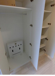 ルネフラッツ谷町四丁目の収納