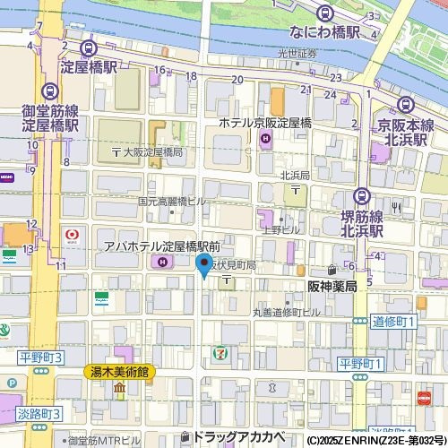 ネット伏見町の地図