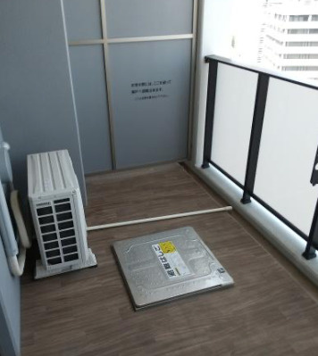 リヴェント難波サウスのバルコニー