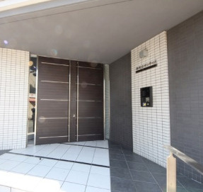 海老江サンライズのエントランス