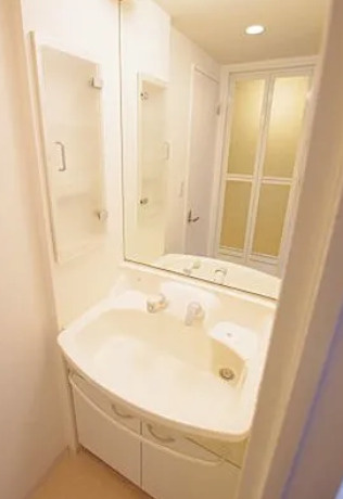 メゾン・ド・ヴィレ大阪城公園前の独立洗面台