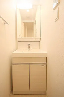 アドバンス大阪城べレッツァの独立洗面台