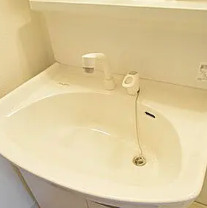 ルミエール北梅田の独立洗面台