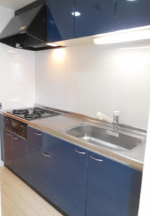 ルミエール北梅田のキッチン