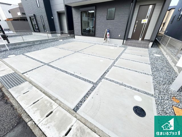 小野市神明町　第4期　新築一戸建ての駐車場|駐車スペース！散水栓があるので、こまめに愛車を洗えます！
