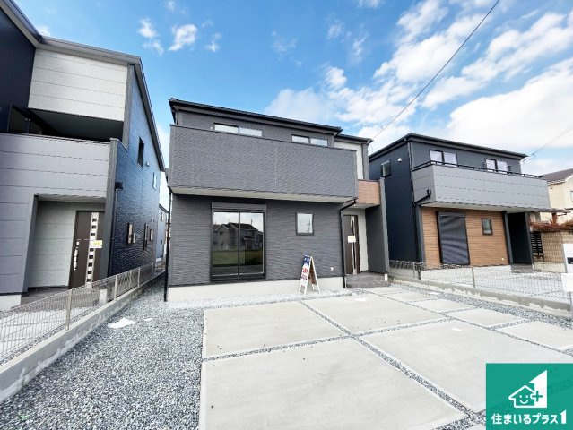 小野市神明町　第4期　新築一戸建ての外観|お客様に長く安心して住んでいだだける事にこだわった家づくり！住んでからのアフターサービスにもしっかりと取り組んでいます！